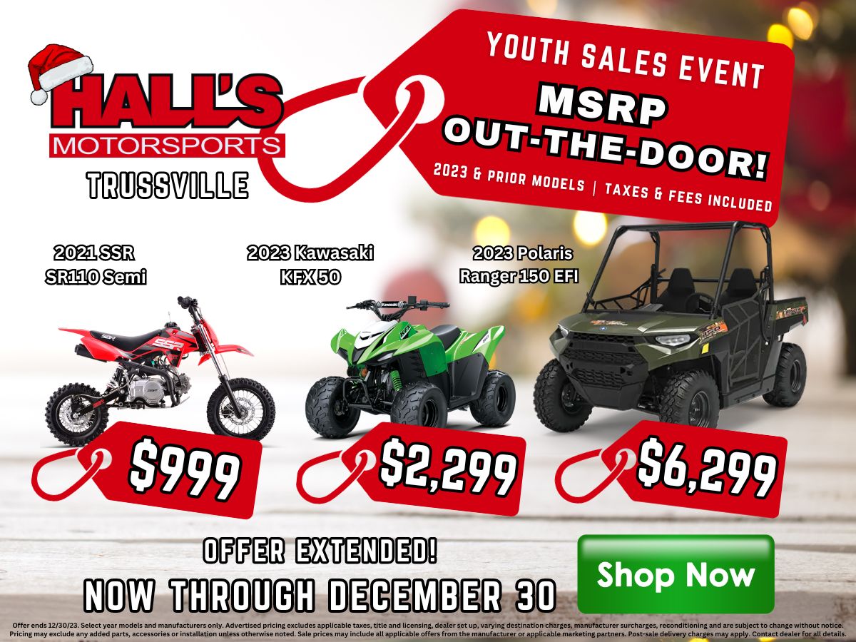 Hall's Motorsports Trussville New & Used Powersports Vehicles
